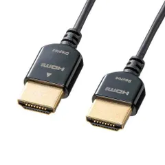 【新品・2営業日で発送】SANWASUPPLY サンワサプライ イーサネット対応ハイスピードHDMIアクテケーブル 5m 超ごく細ケーブル KM-HD20-SSSA50のサムネイル