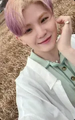 【中古】コレクションカード(男性) SEVENTEEN/WOOZI(ウジ)/裏面ベージュ・オレンジ/CD「Face the Sun」(Weverse Album Ver.)封入特典フォトカード