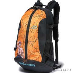 ケイジャー ONE PIECE メラメラの実 エース オレンジ 40-007PMM バスケットボール バッグ バスケ リュック バックパック 32L スポルディング 25AW 正規品【送料当社負担】