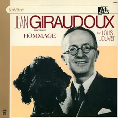 仏LP Jean Giraudoux, Louis Jouvet Hommage ADE331 Disques Ad