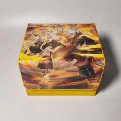アルバス　エクレシア　白の聖女　デッキケース　遊戯王　レザー　カードケース　横入れ