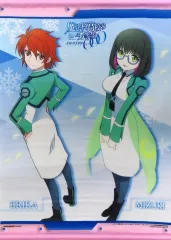 【中古】タペストリー 千葉エリカ＆柴田美月 B2タペストリー 「PS Vitaソフト 魔法科高校の劣等生 Out of order」 ゲーマーズ購入特典