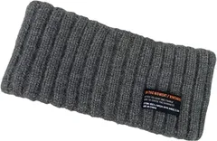 ルナリ ニット ヘアバンド ターバン シンプル ユニセックス ヘッドバンド 幅広 ヘアアクセサリー カジュアル( グレー)