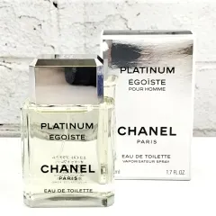 【ほぼ未使用】EGOISTE PLATINUM エゴイスト プラチナム 50ml CHANEL シャネル 香水 メンズ エゴイストプラチナム EDT 正規品