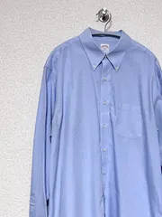 【Brooks Brothers】90s-00s 346 ボタンダウン チェックシャツ 17 ノンアイロン ブルックスブラザーズ 古着