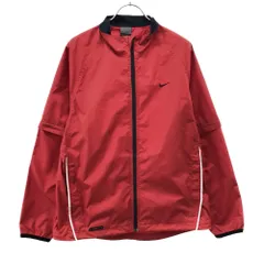 ナイキ トレーニング 2WAY スポーツジャケット M レッド NIKE CLIMA-FIT ウインドブレーカー メンズ