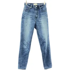 YANUK ヤヌーク RUTH ハイウエストストレッチデニムパンツ 57103261 インディゴ 22