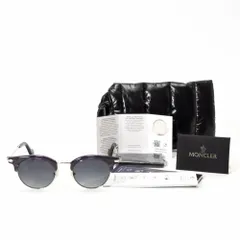 【SAランク】MONCLER モンクレー モンクレール サングラス サーモントブロー ボストン ML0035 78B 47□20 145 3 パープル 紫 ユニセックスのサムネイル