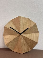 【LOGAN】DELTA CLOCK Oak
