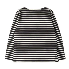 美品 MACKINTOSH マッキントッシュ カットソー サイズ:L ボーダー ボートネック バスクシャツ トップス 長袖 ロングスリーブ Tシャツ LONDON ブラック ホワイト【メンズ】のサムネイル
