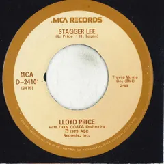 米7” Lloyd Price Stagger Lee / Personality D2410 Goldies 45 /00080