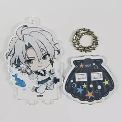 【中古】キーホルダー 八乙女楽 「アイドリッシュセブン×animatecafe トレーディングアクリルスタンドキーホルダー Dream Sailing ver. TRIGGER＆Re：vale」