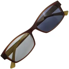 [KKD] 色が変わる 偏光 調光 サングラス スクエア 軽量 TR90 ユニセックス フレーム UVカット 2872 (マットブラウン 偏光調光スモーク)
