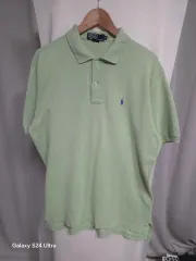 ポロ Ralph Lauren(ラルフローレン) パステル 緑 カラー 半袖Tシャツ 105 正規品