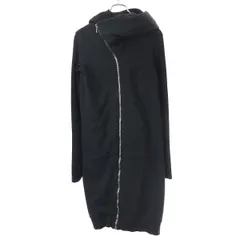 Rick Owens DRKSDHW ロングプルオーバーフーディー ブラック Rick Owens DRKSDHW ロングプルオーバーフーディー ブラック