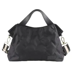 [リズデイズ] 2way トートバッグ レディース ナイロン 軽量 ショルダーバッグ 撥水 B5 (ブラック)