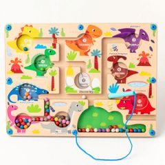 子供用色合わせゲーム カートゥーンパターン 数字迷路 カウンティング テーブルトップゲーム 子供用モンゴル教育玩具 1セット