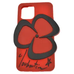 ■新品■未使用■ Christian Louboutin クリスチャンルブタン iPhone Phone7/8/SE(第2世代)対応 アイフォンケース レッド系 AP9629