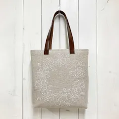 柿渋染め古布酒袋刺し子手提げバック山葡萄蔓持ち手&ポシェット www ...