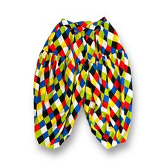 COMME des GARCONS　赤チェック　バルーンパンツ △△ BLACK COMME des GARCONS チェック バルーンパンツ XS 1C