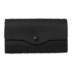 ボッテガヴェネタ BOTTEGA VENETA キーケース イントレチャート 284137 V0016 1000 8806 NERO ブラック