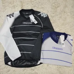 2枚セット kappa サッカー フットサル ピステ 大人 Mサイズ サッカーウェア 撥水 ウインドブレーカー 長袖 2着