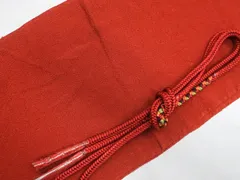 【一輝堂】【着物】 和装小物 帯締め 帯揚げ セット 帯締 帯揚 ちりめん 丸組 25w04-5754