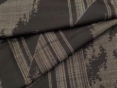 平和屋着物●本場大島紬　9マルキ　泥染め　吉祥文　正絹　逸品　CAAQ9114vf 平和屋着物○本場大島紬 9マルキ 泥染め 吉祥文 正絹 逸品 CAAQ9114vf