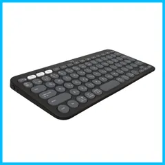 【特価セール】Logi Bolt Bluetooth ワイヤレス 無線 小型 キーボード 415g Easy-Switch 軽量 日本語配列 電池寿命36ケ月 薄型 Windows K380sGR Mac iPad 2 iOS KEYS Android PEBのサムネイル