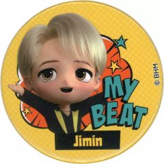 [중고] 배지·핀즈 지민(BTS/방탄 소년단) Butter 캔 배지 [TinyTAN]