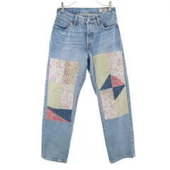 1点物❗️リーバイス501xx デニムスカート　アメリカ製　リメイク　パッチワーク リーバイス501xx デニムスカート アメリカ製 リメイク パッチワーク