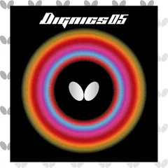 バタフライ(Butterfly) 卓球 ラバー ディグニクス 05 ハイテンション 裏ソフト 06040 ブラック 特厚 1