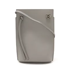 ダイス ポケット（クラシックカーフ） ブラウン - LOEWE