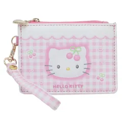 【メール便】ハローキティ コイン＆カードケース フラグメントケース チェリー サンリオ アルディ コインケース キャラクター グッズ 