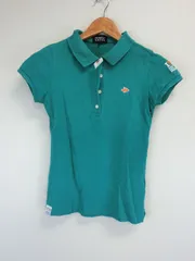 PEARLY GATES(パーリーゲイツ) ポロシャツ 緑 レディース 0 ゴルフウェア