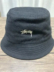 ステューシー MELTON WOOL DEEP BUCKET HAT
