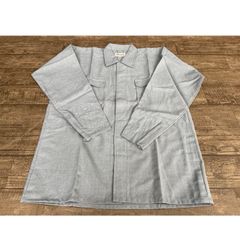 送料無料 未使用 江戸鳶袋 豊多屋足袋店 3Lサイズ 作業着 上のみ 職人 服 グレー /900476在★3