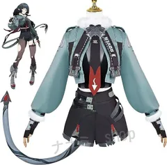 即納 ゼンゼロ ジェーン M コスプレフルセット 服+ウイッグ+靴+武器 Amazon | ゼンレスゾーンゼロ ジェーン・ドゥ コスプレ 衣装 10