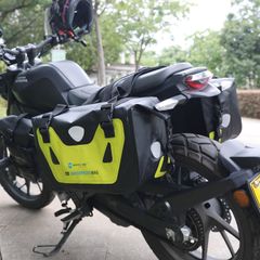 サイドバッグ バイク用 左右セット バイクバッグ シートバッグ リアバッグ オートバイバック 撥水 防水 耐傷 自転車 収納力強い 大容量 通勤 通学 収納 旅行 ツーリング バックパック かっこいい 25L*2