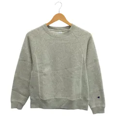 Champion (チャンピオン) ■ ③ CWSU025 SLOBE別注クルーネックスウェット REVERSE WEAVE レディース グレー M