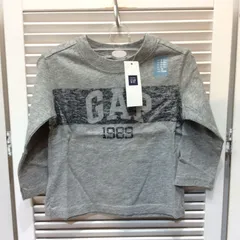 新品☆GAP baby ギャップベビー ロンT 70cm グレー 長袖Tシャツ