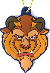 【中古】キーホルダー 野獣/チャーム コースター＆チャームアソート 「一番くじ ディズニー プリンセス Blooming Melodies」 E賞