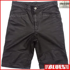 ハーフパンツ レザー 本革 PAZZO パッゾ ショートパンチ TY3195のサムネイル