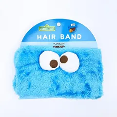 セサミストリート クッキーモンスター ヘアバンド