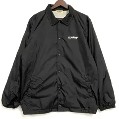 XLARGE】エクストララージ コーチジャケット ブラック サイズM 楽天