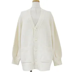 SLOANE スローン UNITED ARROWS 別注 カーディガン ニット ウール アイボリー 白 1(FREE) 厚手 トップス 羽織り シンプル きれいめ オフィス カジュアル 秋冬 【レディース】のサムネイル