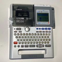 TJ様専用★【電池にて印刷確認済み 　現状品】KING JIM SR530 ラベルライター  テプラ PRO　本体のみ3
