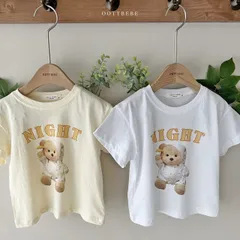 韓国子供服　グッドナイトT  クマさん　OOTTBEBE
