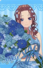 【中古】シール・ステッカー 中野三玖 ICカードステッカー 「グラくじ 映画 五等分の花嫁 summer time オンラインくじ」 C賞