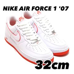 NIKE AIR FORCE 1 '07 ナイキ エア フォース 1 '07 WHITE/WHITE-PICANTE RED dv0788-102 32cm
